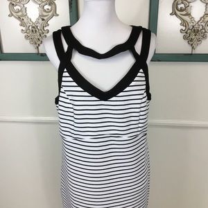 NEW Torrid Textured Striped Bodycon Dress Women Size 16